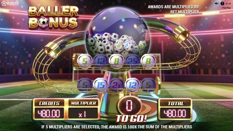 Trophy Spins World Cup 26 - startar Baller Bonus-rundan